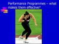 Performance Programmes  PowerPoint PPT Presentation