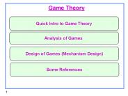 Game Theory