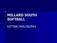 MILLARD SOUTH SOFTBALL PowerPoint PPT Presentation