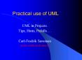 Practical use of UML PowerPoint PPT Presentation