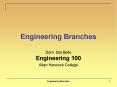 Dom Dal Bello Engineering 100 PowerPoint PPT Presentation