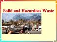 Solid and Hazardous Waste PowerPoint PPT Presentation
