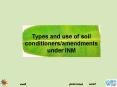 TYPES OF SOIL CONDITIONERS/AMENDMENT FOR INM PowerPoint PPT Presentation