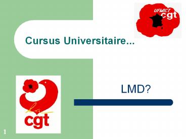 Cursus Universitaire...