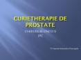 CURIETHERAPIE DE PROSTATE PowerPoint PPT Presentation