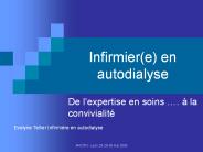 Infirmier(e) en autodialyse
