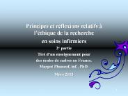 Principes et r