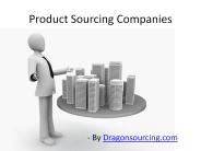 Reliable Product Sourcing Companies