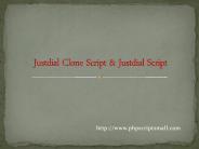 Justdial Clone Script& Justdial Script