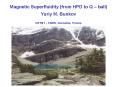 Magnetic Superfluidity (from HPD to Q  PowerPoint PPT Presentation