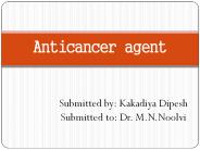 anticancer agent