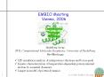 EMBIO Meeting Vienna, 2006 PowerPoint PPT Presentation