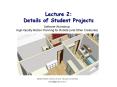 Lecture 2: Details of Student Projects PowerPoint PPT Presentation