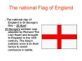 The national Flag of England PowerPoint PPT Presentation