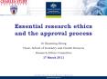 Essential research ethics and the approval process PowerPoint PPT Presentation