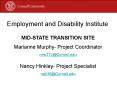 Employment and Disability Institute PowerPoint PPT Presentation
