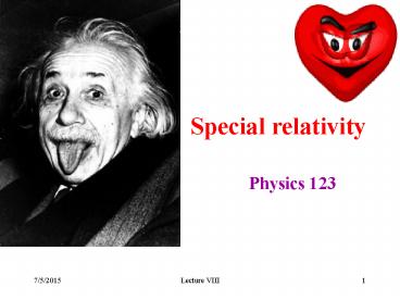 Physics 123
