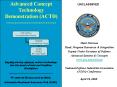 Advanced Concept Technology Demonstration (ACTD) ----------------------------- PowerPoint PPT Presentation