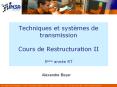 Techniques et syst PowerPoint PPT Presentation