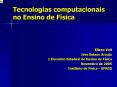 Tecnologias computacionais no Ensino de F PowerPoint PPT Presentation