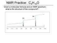 NMR Practice: C4H10O