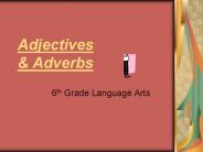 Adjectives