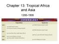 Chapter 13: Tropical Africa and Asia PowerPoint PPT Presentation