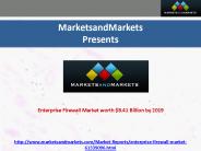 Enterprise Firewall Market Forecasts 2019