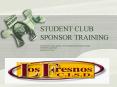 STUDENT CLUB SPONSOR TRAINING PowerPoint PPT Presentation