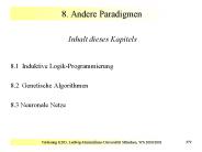 8. Andere Paradigmen