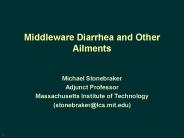 Middleware Diarrhea and Other Ailments