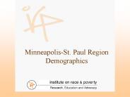 Minneapolis-St. Paul Region Demographics