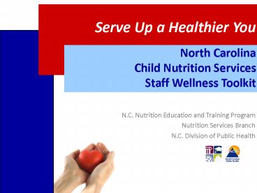 Serve Up a Healthier You