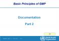 Basic Principles of GMP PowerPoint PPT Presentation