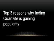 Indian quartzite supplier