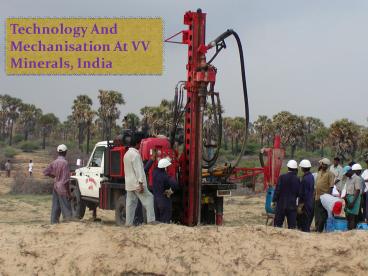 Technology And Mechanisation At VV Minerals, India