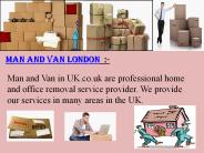 Man and van London