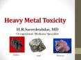 Heavy Metal Toxicity PowerPoint PPT Presentation