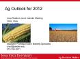 Ag Outlook for 2012 PowerPoint PPT Presentation