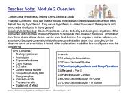 Teacher Note: Module 2 Overview
