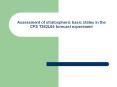 Assessment of stratospheric basic states in the CFS T382L64 forecast experiment PowerPoint PPT Presentation