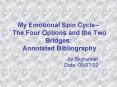 My Emotional Spin Cycle--  PowerPoint PPT Presentation