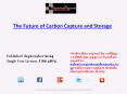 Future Trends and Opportunities on Carbon Capture and Storage Market PowerPoint PPT Presentation