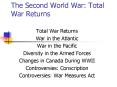 The Second World War: Total War Returns PowerPoint PPT Presentation