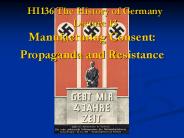 HI136 The History of Germany Lecture 13