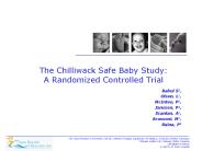 The Chilliwack Safe Baby Study: A Randomized Controlled Trial