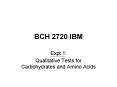 BCH 2720 IBM PowerPoint PPT Presentation