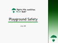 Playground Safety PowerPoint PPT Presentation