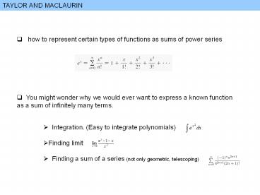 Taylor_and_Maclaurin_Series.ppt