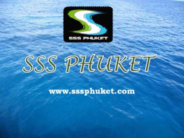 Scuba Diving | Phuket Liveaboard Diving - SSS Phuket